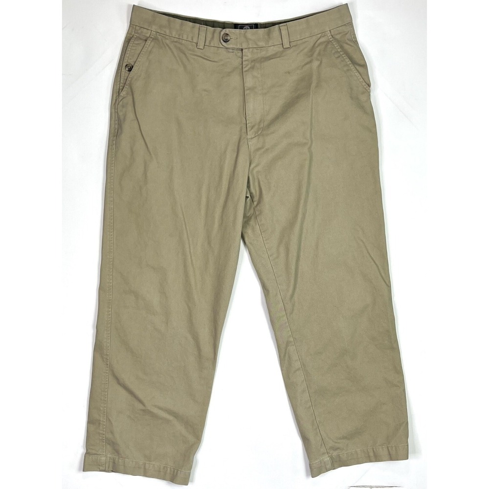 Weatherproof Pants Mens 38 X 30 Beige Khaki Stretch Straight Chino Workwear